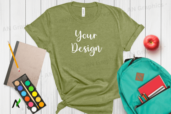 Back to School Bella Canvas Mockup - 042: A Game-Changer for Designers