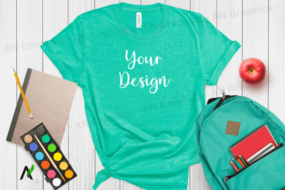 Back to School Bella Canvas Mockup - 070: A Versatile Tool for Designers and Creators