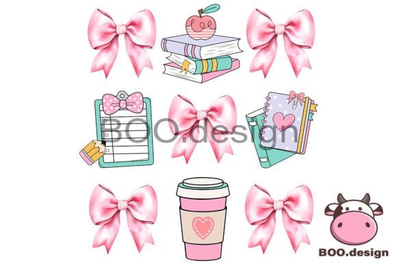 Back to School Coquette PNG: A Versatile Design for Creative Projects