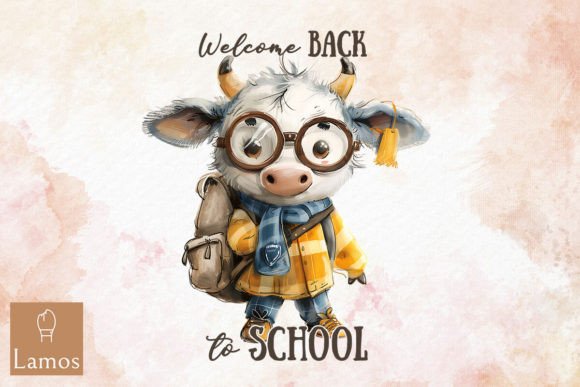 Back to School Cow: A Versatile Design for Creative and Practical Use