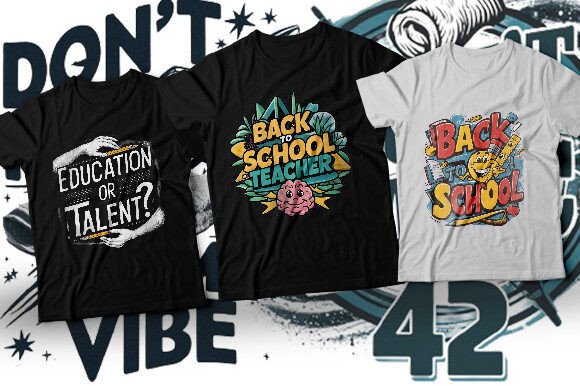 Back to School Design Only PNG