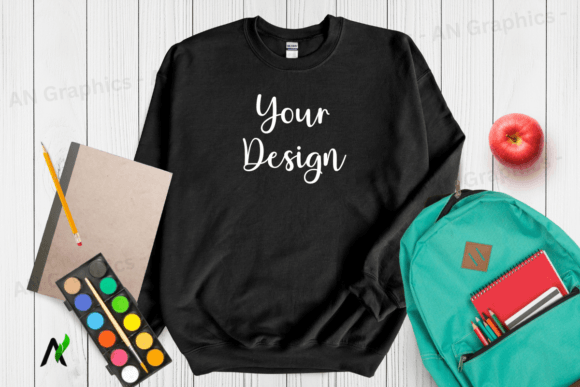 Back to School Gildan 18000 Mockup - 004: A Versatile Tool for Designers and Merchants