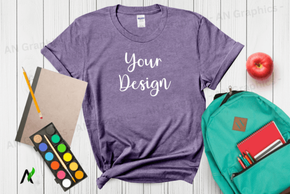 Back to School Gildan 64000 Mockup - 033: A Versatile Tool for Designers and Merchants