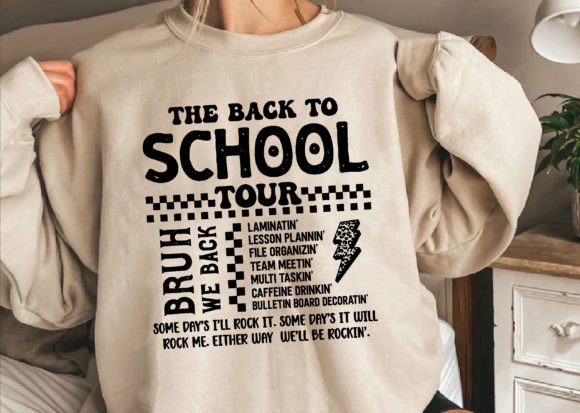 Back to School Teacher Tour Shirt SVG