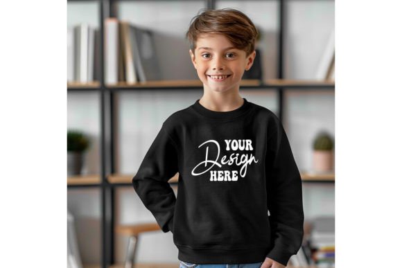 Kids Back to School Sweatshirt Mockup: A Creative Tool for Designers and Merchants