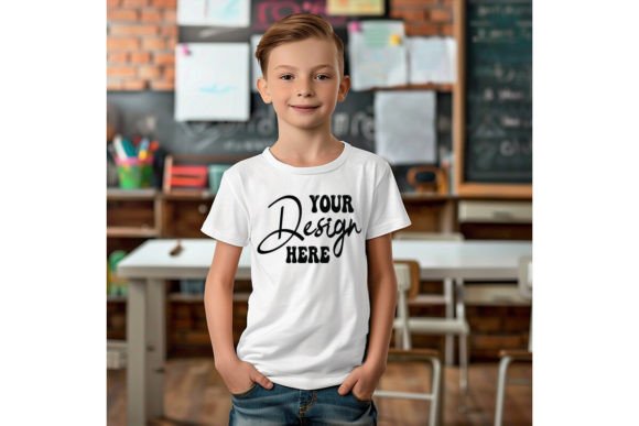 Kids Back to School T-Shirt Mockup: A Practical Tool for Designers and Creators