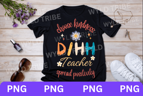 Step Back in Time with D HH Teacher Retro Back to School PNG