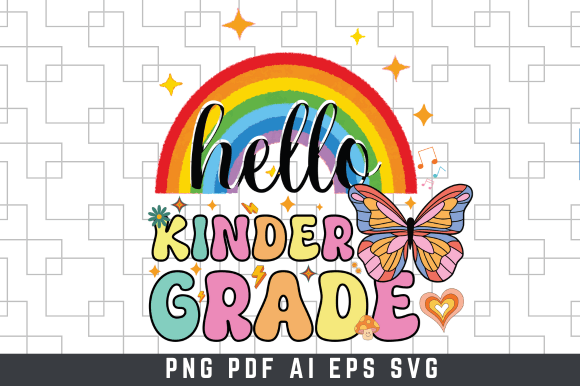 Streamline Your Creative Workflow with Hello Kinder Grade - Back to School SVG